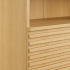Modway - Render Autonome Armoire de rangement de salle de bain in Chêne-Finition en bois