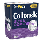 Cottonelle - Papier hygiénique Cottonelle Ultra Comfort - papier hygiénique robuste - Paquet de 24-Paquet de 24