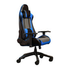 TygerClaw - Chaise de Gaming Dossier Haut pour un Confort Maximum - Bleu-Cuir synthétique de haute qualité, conçu pour durer et résister à l'usure