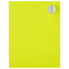 JAM Paper Sceaux autocollants ronds, 1 2/3 po dia., jaune néon, 120/paquet-Taille : 1,66