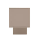 Manhattan Comfort - Meuble TV moderne Ella 59,1 po - Mocha-Assemblage à domicile requis Tout le matériel inclus