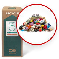 TerraCycle - Séparation des chambres - Zero Waste Box- Grande-Veuillez nous envoyer déchets non organiques générés dans votre chambre.