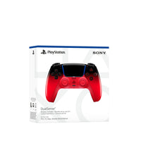 Sony - Manette de jeu sans fil DualSense - Rouge techno-Donnez vie aux mondes de jeu : Ressentez vos actions et votre environnement en jeu simulés grâce à la rétroaction haptique, vivez des forces et tensions variées au bout des doigts avec des gâchettes adaptative