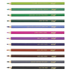 Prang - Crayons de couleur à grosse mine - couleurs assorties - paquet de 24-La mine résistante à la rupture de 3,3 mm résiste à la pression