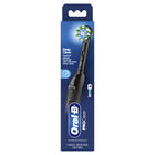 Oral-B - Brosse à dents à piles Pro 100 CrossAction - Noir-La brosse à dents à pile Oral-B Pro 100 CrossAction pénètre profondément pour une meilleure élimination de la plaque et des gencives plus saines* * vs une brosse à dents manuelle ordinaire