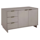 Manhattan Comfort - Buffet moderne Granville 140 cm - gris clair-17,71653542 po L x 55,03937002 po l x 31,73228343 po H