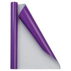 JAM PAPER - Papier cadeau brillant - 43 x 46 cm - Violet brillant - Paquet de 2-Couleur : Violet.