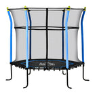 Soozier - Trampoline pour enfants avec filet de protection - 64" de diamètre - Bleu-Offrez à votre enfant des heures de plaisir rebondissant avec ce mini trampoline 