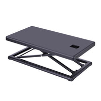 Rocelco - Support de bureau portable pour ordinateurs portables-Conception compacte haut de gamme adaptée aux espaces de coworking, aux voyages, aux hôtels et aux dortoirs