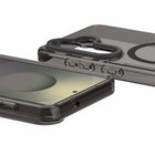 Avana - Ice Étui avec aimants pour Samsung Galaxy S26, Gris Cendre-Protection de l'écran et du compartiment de la caméra
