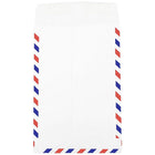 JAM Paper Enveloppes pour correspondance aérienne à ouverture au sommet, 6 x 9 po, 500/paquet-Fermeture gommée