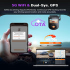 Vantrue - Caméra embarquée double S1 Pro MAX avant 4K arrière 2,5K avec carte SD 64 Go-Technologie platepix améliorant reconnaissance plaques immatriculation dans conditions lumière difficiles