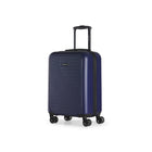 Swiss Mobility - CPH Ensemble de bagages rigides 2 pièces - Bleu marine-Poignée de chariot télescopique conçue de manière ergonomique pour le confort