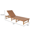 Zuo - Breath Chaise Lounge - Brun-8