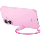 Beats - Étui Kickstand avec MagSafe et contrôle caméra pour iPhone 17 - Pebble Pink-Pour créer la béquille, un adaptateur à l’extrémité du cordon glisse et s’attache à un point magnétique sur le côté du boîtier