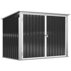 Outsunny - remise de jardin extérieure 6 pi x 3 pi-Abri de rangement pour 2 poubelles  
