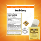 Twinings - Sachets de thé noir Earl Grey - paquet de 50-Faites infuser un sachet dans de l’eau fraîchement bouillie pendant 3 à 5 minutes selon l’intensité désirée
