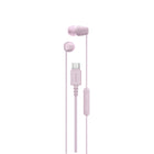 Sony - Écouteurs intra-auriculaires avec fil USB-C - Rose-Son de haute qualité - En tout temps - Malgré leur taille, les écouteurs IER-EX15C reproduisent des basses puissantes et des voix cristallines, pour ainsi faire ressortir le meilleur de tous les genres de musique