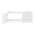 Modway - Vitality 48" Armoire de lavabo de salle de bain compatible double ou simple (non inclus) - Blanc-9