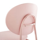 Modway - Palette Fauteuil d’appoint de salle à manger Ensemble de 2 - Rose-10