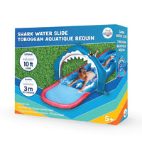 Danaplay - Toboggan aquatique requin - 10 pi-Long Design : Mesure 1 pied pour une expérience de glisse excitante