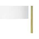Monarch Specialties - Luminaire - 20 po H Lampe De Table - Marbre Blanc - Abat-Jour Ivoire / Crème - Contemporain-Un assemblage mineur est requis avec des instructions illustrées incluses. fabriqué avec des matériaux durables et soutenu par une garantie limitée de 2 ans contre les défauts du fabricant pour votre satisfaction