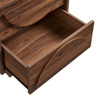 Modway - Bulwark 2 tiroirs Table de chevet, Noyer-8