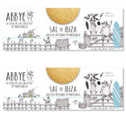 Abbye - biscuits artisanaux pur beurre au sel de mer d’Ibiza 140 g - paquet de 2-Préparés avec 30 % de beurre pur pour une saveur riche et authentique