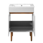 Modway - Harvest Vanette de salle de bain - Gris blanc-9
