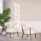 Brassex - Chaise d'appoint 958273 Caden - crème-7