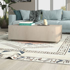 Hudson&Canal - Table basse rectangulaire Paxton 48" de largeur, , blanc aulne-Caractéristiques assemblage facile