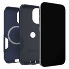 OtterBox - Étui Commuter MagSafe avec Contrôle de la Caméra pour iPhone 17 - Bleu Riverside-DROP+ | 3 fois plus de chutes que la norme militaire (MIL-STD-810G 516.6)