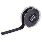 JAM Paper - Ruban de satin double face - 7/8" l x 25 m - Noir-Couleur: Noir