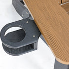 Backyard Lifestyles - Chaise Adirondack pliante avec porte-gobelet - Brun/Noir-Garantie limitée de 2 ans.