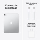 Apple - iPad Pro 13 po, Écran Ultra Retina XDR, Wi-Fi, puce M4, 256 Go, Argent-Garantie limitée du fabricant de 1 an