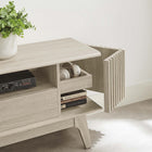 Modway - Eudora 60 po Meuble TV, Chêne-Construction en panneaux de particules et MDF