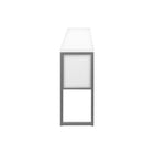 Monarch Specialties - Huche De Bureau - 72 po L - Travail - Portes De Stockage - Travail - Qualité Commerciale - Stratifié Blanc-6