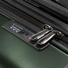 Ricardo Beverly Hills - Montecito 2.0 Bagage de Cabine Rigide 21 po - port USB - Vert Foncé-Compartiment de rangement secondaire avec séparateur zippé - Sépare les effets personnels pour une organisation plus facile et un rangement plus ordonné