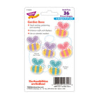 TREND enterprises - Ensemble de minis accessoires Abeilles de jardin - Paquet de 36 -Découpé avec du papier cartonné durable. 3 couleurs, 12 de chaque, pour 36 par paquet