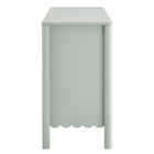 Modway - Emmeline 6 tiroirs festonnés Commode, Sage-6