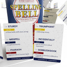 Spelling Bell - Jeu d'orthographe Spelling Bell - Première édition - Niveaux 7 et +-Inscrivez votre école à des compétitions régionales et/ou nationales