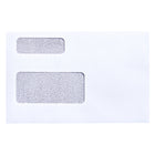 SupremeX − Enveloppes à double fenêtre pour feuillets fiscaux T4 – 24 lb. − 5 / 4 po x 9 pi − Blanc − Paquet de 500-Enveloppes avec 2 fênetres pour formulaires de taxe T4