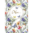 Mill Brook Studio - Cartes De Souhaits Fête des Mères / Enveloppes - 5-3/8 po x 7-3/4 po - Papillon - Paquet de 18-Cartes de souhaits qualité boutique