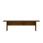 Manhattan Comfort - Banc de salle à manger moderne Nomad 172,5 cm - Nature-Comprend des butées de pieds en plastique réglables
