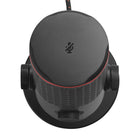 JBL - Quantum Stream Studio-Fabriqué à partir de matériaux haut de gamme et robustes - Le micro JBL Quantum Stream Studio tient fermement sur la table grâce à son pied robuste en alliage de zinc. Des composants haut de gamme tels que le corps et la grille métalliques font de ce micro une solution adaptée à toute configuration de diffusion professionnelle