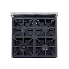 Kucht - 24 po Série KFX-X Cuisinière Pro Style au gaz naturel - Acier inoxydable-17