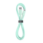 Basic Tech - Câble Lightning Tressé de 6 pi - Menthe-Tressé pour plus de durabilité