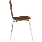 Modway - Ernie Restauration Fauteuil d’appoint - Noyer-Capacité de poids 331 lb.