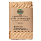 Earth Hugger - Demi-feuilles de papier kraft à bulles - 11,5" x 15" - Paquet de 30-Protection écologique, coussin à bulles en papier