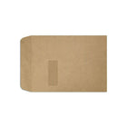LUX - Enveloppes à fenêtre à bout ouvert, 9 x 12 po, brun sac d?épicerie, 50/boîte (1590-GB-50)-Les enveloppes à fenêtre à bout ouvert de 9 x 12 po sont idéales pour envoyer des documents, des catalogues, du publipostage, du matériel promotionnel et des brochures